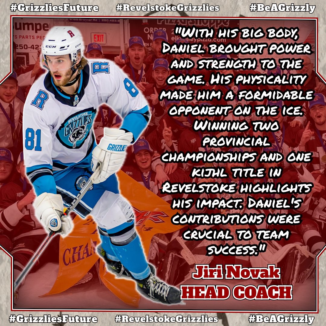 Strength and Determination: Daniel’s Journey to Victory in Revelstoke Hockey

Thank you for everything Daniel Wittenberg.

#RevelstokeGrizzlies #BeAGrizzly #KIJHL #ThankYou20s