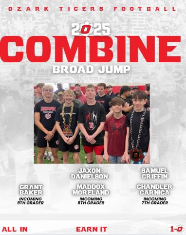 OzarkTigersFB (@ozarktigersfb) on Twitter photo Award Winners from Last Weekendās Rising 7/8/9 Combine!!!
EARN ITā¦1-0!!!
<a href="/OzarkTigers/">Ozark Schools</a> <a href="/OzarkHS/">Ozark Tigers</a> <a href="/OzarkStrength/">Ozark Strength</a> <a href="/OzarkMidSchool/">Ozark Youth Sports</a> Award Winners from Last Weekendās Rising 7/8/9 Combine!!!
EARN ITā¦1-0!!!
<a href="/OzarkTigers/">Ozark Schools</a> <a href="/OzarkHS/">Ozark Tigers</a> <a href="/OzarkStrength/">Ozark Strength</a> <a href="/OzarkMidSchool/">Ozark Youth Sports</a>