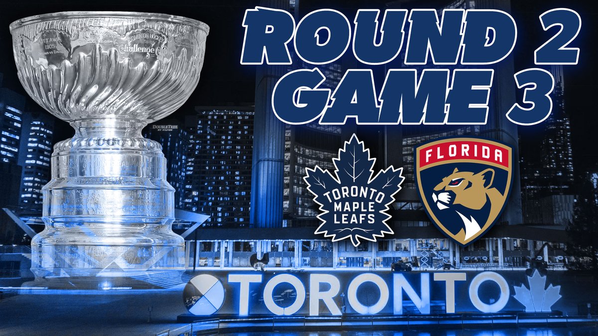 TONIGHT: Can the #LeafsForever take ANOTHER 3-0 series lead? The series shifts to Florida for a pivotal game 3. After it wraps up, join <a href="/ZachPayne41/">Zach Payne</a> and <a href="/Laureninthe6ix/">L Williamson</a> for Game Over Toronto at the link in the replies.