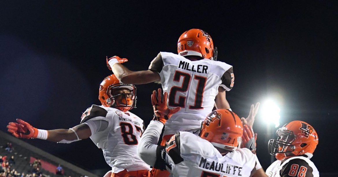 Jakeyvious carter (@jakeyvious_c) on Twitter photo After a great conversation with <a href="/Official_CoachA/">Dewayne Alexander</a> i’m blessed to receive my fourth division 1 offer from <a href="/BG_Football/">BGSU Football</a>
<a href="/bhernyscoutguy/">Brian Herny</a> <a href="/RecruitingBh/">BH Recruiting Assistance</a> <a href="/coachwolfe16/">Ryan Wolfe</a> <a href="/Horsepower904/">Middleburg Football</a> After a great conversation with <a href="/Official_CoachA/">Dewayne Alexander</a> i’m blessed to receive my fourth division 1 offer from <a href="/BG_Football/">BGSU Football</a>
<a href="/bhernyscoutguy/">Brian Herny</a> <a href="/RecruitingBh/">BH Recruiting Assistance</a> <a href="/coachwolfe16/">Ryan Wolfe</a> <a href="/Horsepower904/">Middleburg Football</a>