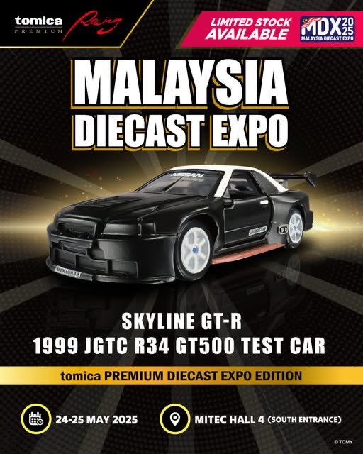 マレーシアダイキャストEXPO 2025 で発売されるtomica Racing の1999
