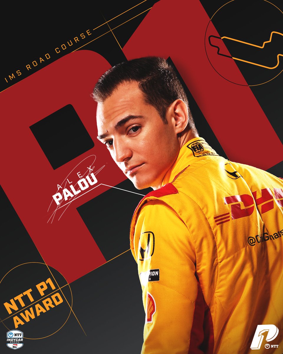 NTT INDYCAR SERIES (@indycar) on Twitter photo PALOU PERFECT 💪
Impressive lap by <a href="/AlexPalou/">Alex Palou Montalbo</a> to win the NTT P1 Award for Saturday's #IndyGP! PALOU PERFECT 💪
Impressive lap by <a href="/AlexPalou/">Alex Palou Montalbo</a> to win the NTT P1 Award for Saturday's #IndyGP!