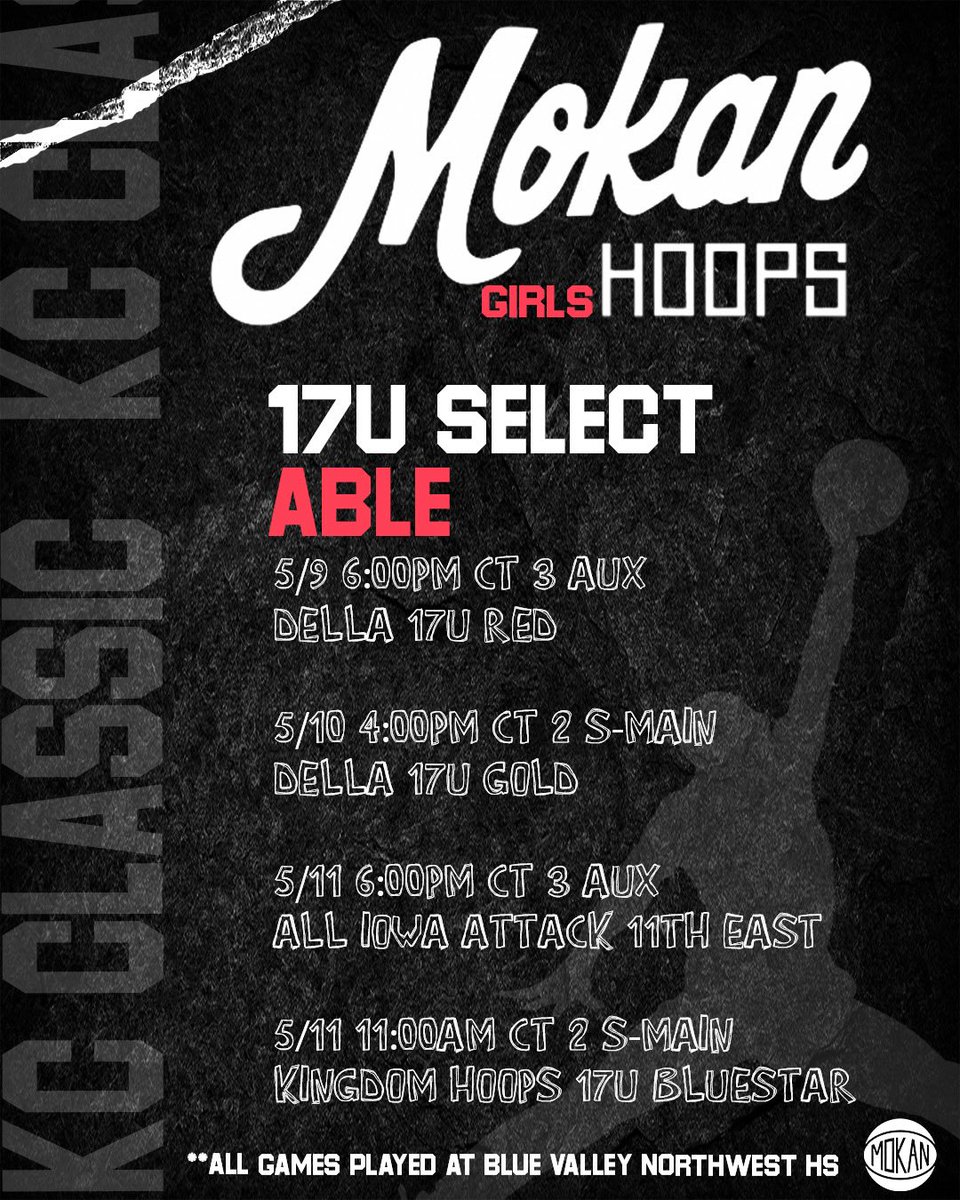 Super excited for this weekend! <a href="/Coach_Sarah15/">Sarah Able</a> <a href="/devries_mickey/">Mickey DeVries</a> <a href="/MokanGirls/">Mokan Girls Basketball</a>