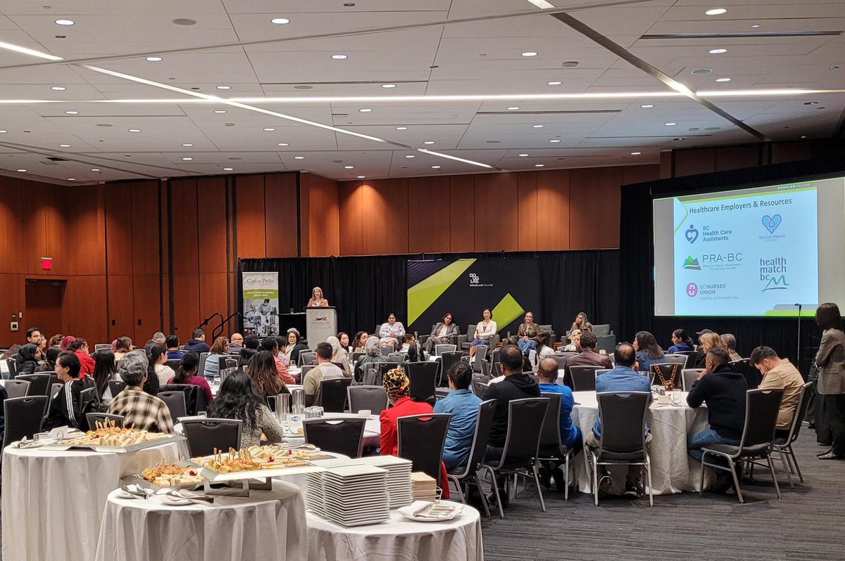 Thank you Douglas College Career Paths for hosting #HealthConnect2025! It was great to attend and speak with so many motivated internationally trained physicians. 
Learn more about PRA-BC at our online info session, May 15 at 10.00am PST. prabc.ca/events
<a href="/tg_programs/">Douglas College - Training Group</a>