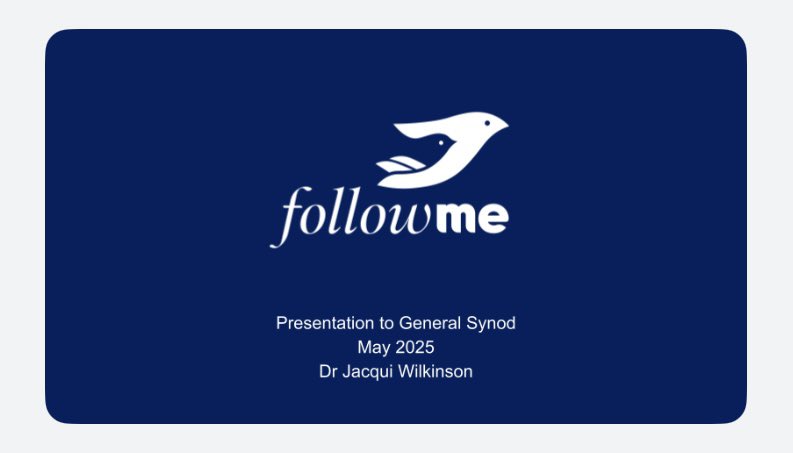 Jacqui Wilkinson (@jwilkinson31) on Twitter photo A privilege to present the first phase of the re-development of the Follow Me Religious Education programme at General Synod today. 3rd and 4th class slide decks will be available for schools from September. followme.ie <a href="/DCUHumanDev/">School of Human Development</a> #coigs <a href="/churchofireland/">Church of Ireland</a> A privilege to present the first phase of the re-development of the Follow Me Religious Education programme at General Synod today. 3rd and 4th class slide decks will be available for schools from September. followme.ie <a href="/DCUHumanDev/">School of Human Development</a> #coigs <a href="/churchofireland/">Church of Ireland</a>