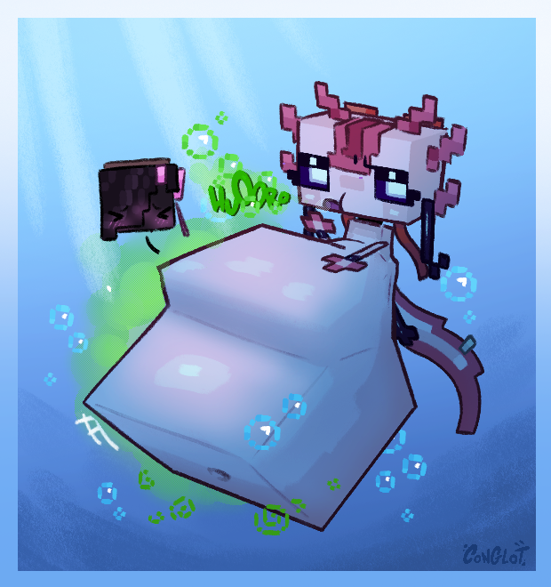 Honestly, i prefer minecraft to be cubic ;3c mwehehehe
<a href="/ConglotArt/">Soy ese</a> Edit