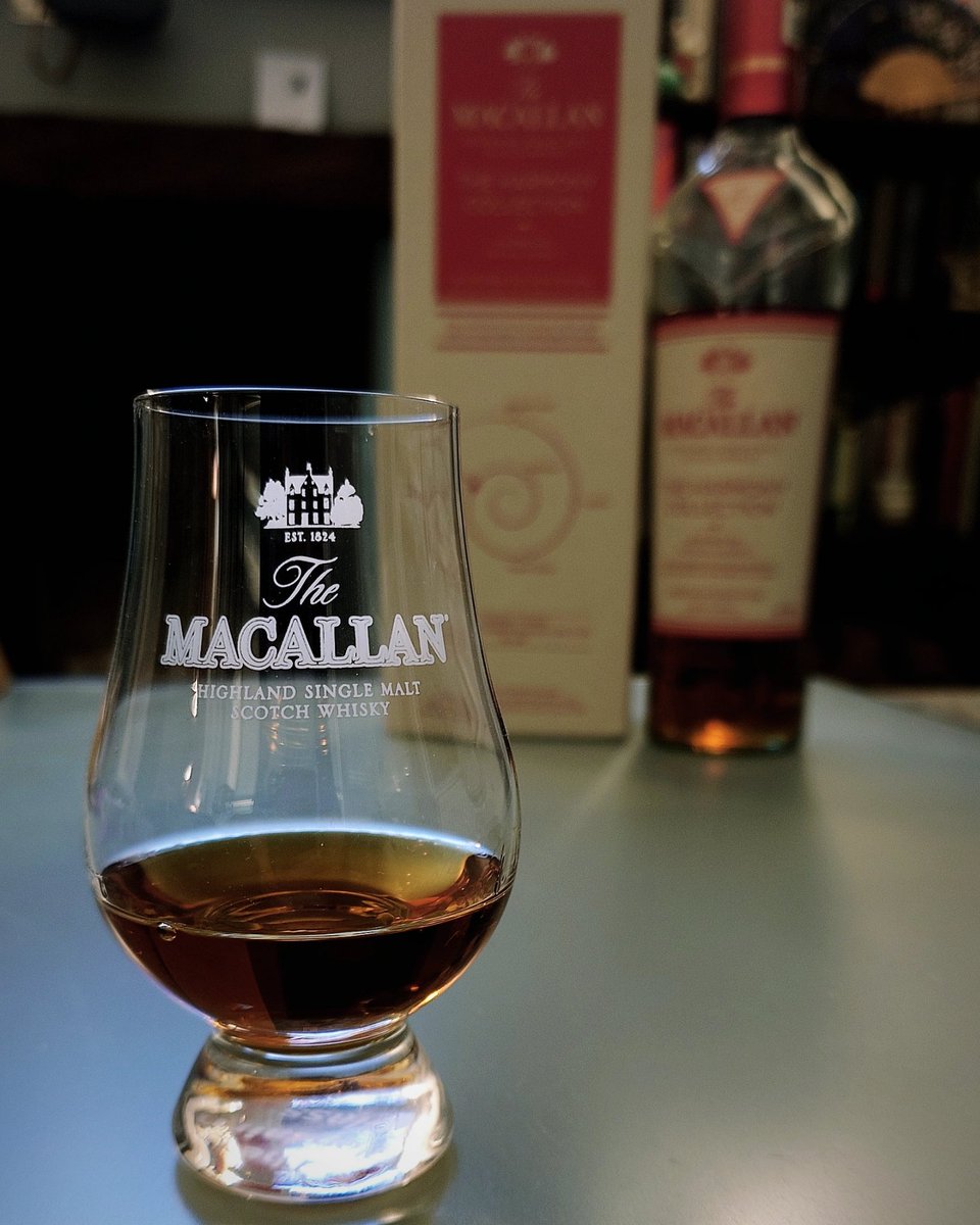 A dram of <a href="/The_Macallan/">The Macallan</a> Harmony Collection - Inspired by Intense Arabica after a few days away and a long journey home. Slàinte all 🥃