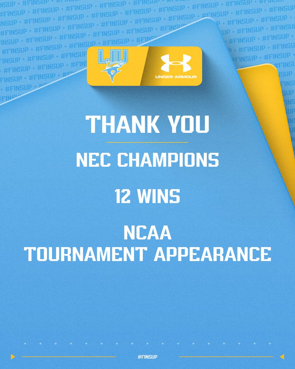 Thank you to our incredible student-athletes, coaches, families, and fans for an unforgettable season of LIU Women’s Lacrosse!

Back-to-back NEC championships and another NCAA appearance — this group has made history and made us proud!