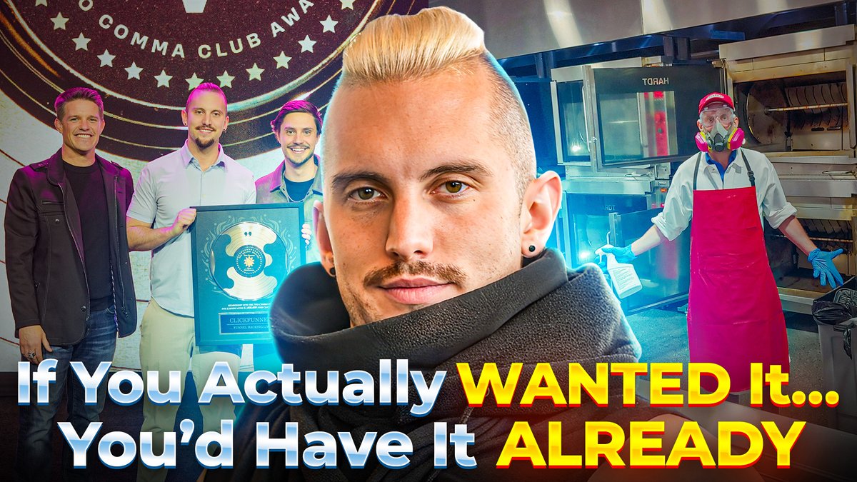 emaillistmanage's tweet image. If you actually wanted it, you’d already have it.
​
This is the mindset shift that took me from broke in Mexico to running million-dollar email accounts.
​
Watch Full Video Here: youtu.be/MCNlRL9AOrc​
​
#copywritingtips #emailmarketing #freelancelife #mindsetshift…