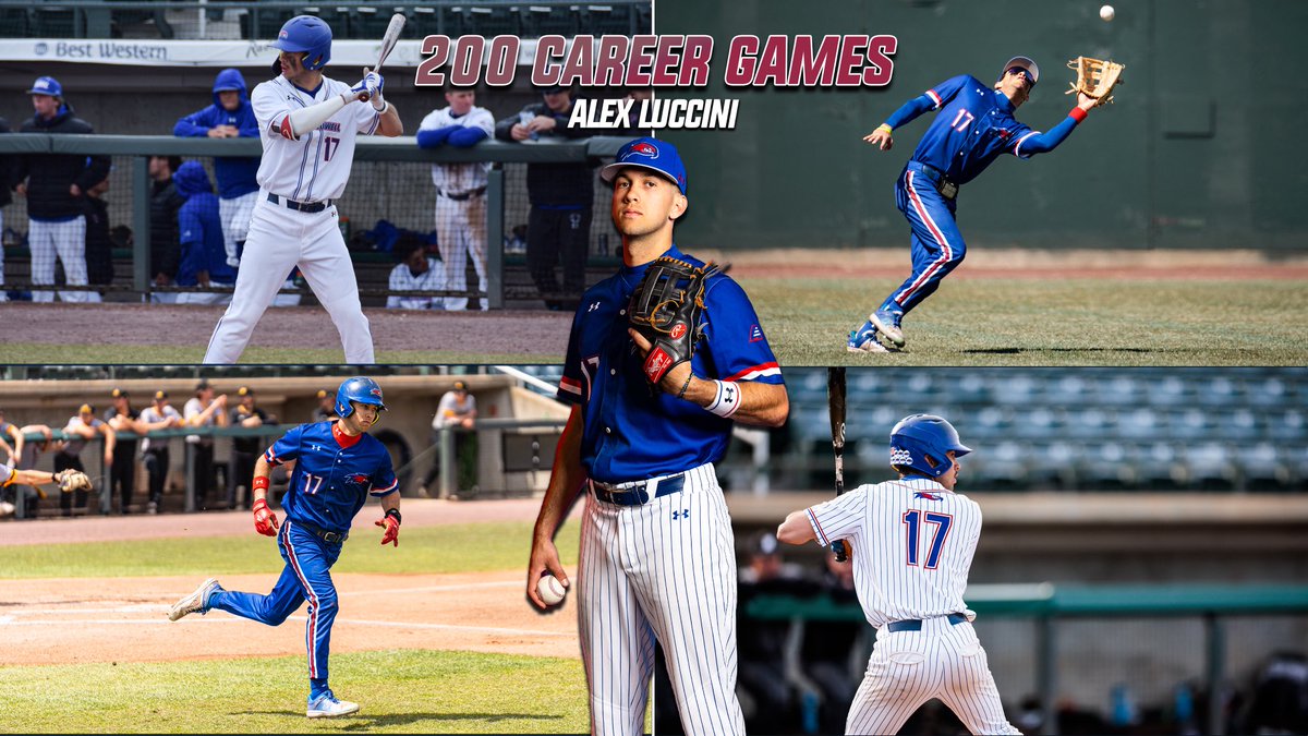 Joining the club!! 

Shout out to Alex Luccini for playing in his 200th career game for UMass Lowell this past Wednesday at Northeastern!

#UnitedInBlue | #AEBASE