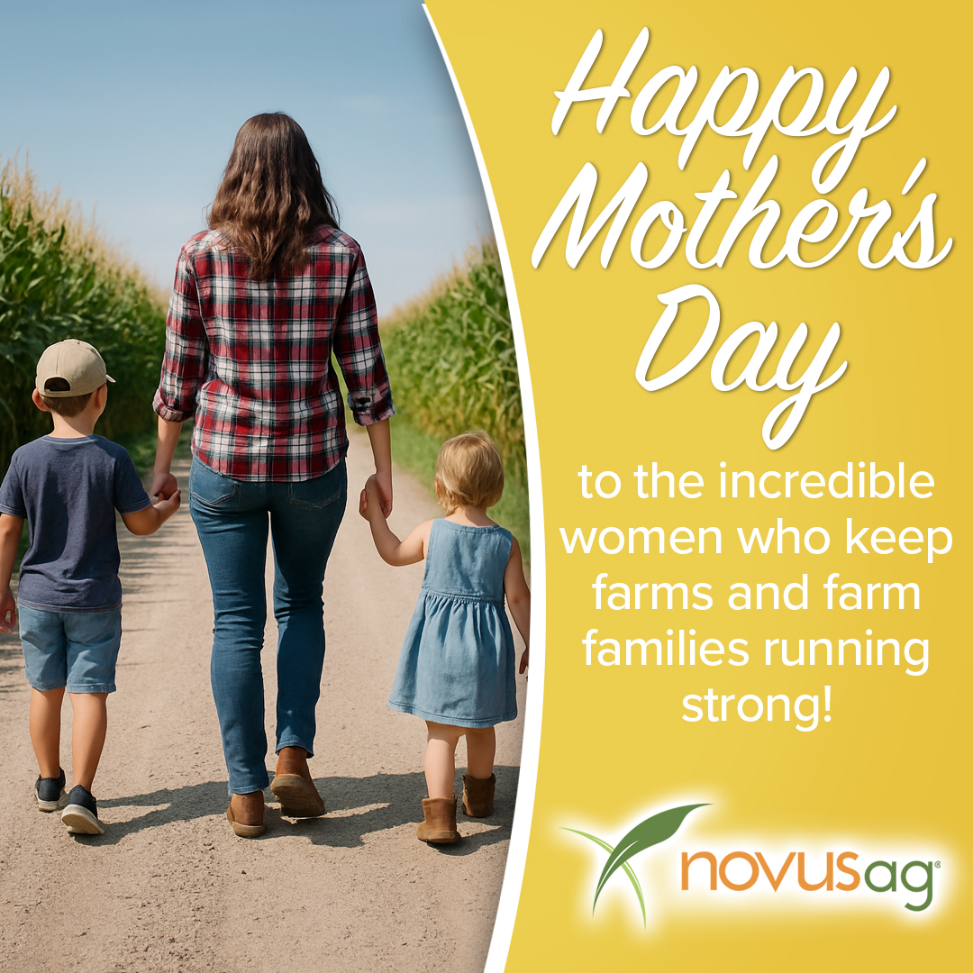 This Mother’s Day, the Novus Ag family celebrates the hardworking women who balance the many roles on a farm. Moms are the heart of agriculture—raising families and helping to feed the world with unwavering strength and love.

#MothersDay2025  #novusag #america #familyfarm