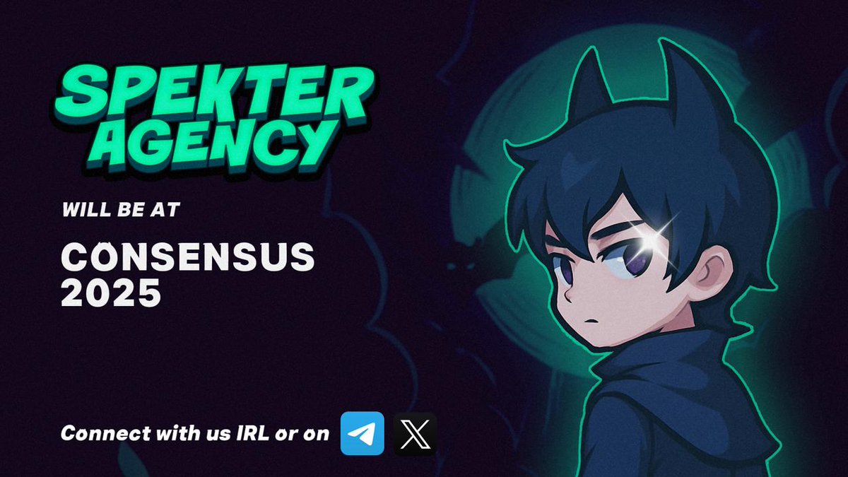 🚨 ALERT: The Agency is deploying to #Consensus2025 in Toronto 🇨🇦

Mission: Secure allies. Expand the network. Prepare for what's coming.

If you're in Toronto, let's meet! We’re hunting collabs, side ops, and unexpected alliances.

DM to connect IRL 🛰️