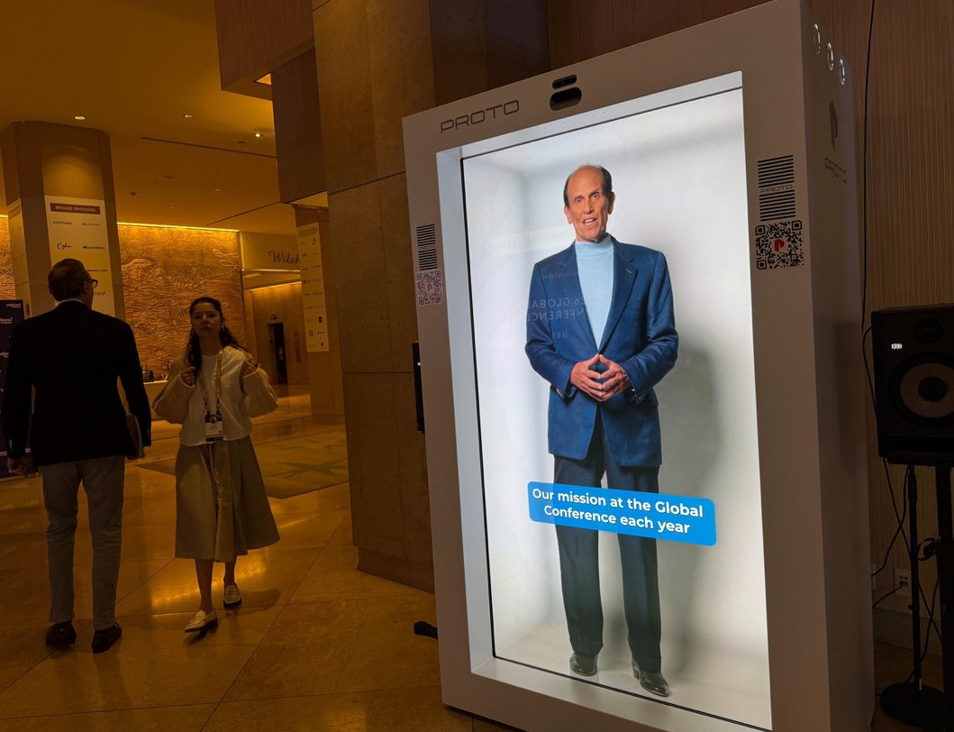 owen phillips (@owentphillips) on Twitter photo AI Michael Milken by <a href="/ProtoHologram/">Proto Hologram</a> is among top takeaways from <a href="/MilkenInstitute/">Milken Institute</a> #MIGlobal politi.co/3GNOy8L via <a href="/politico/">POLITICO</a> AI Michael Milken by <a href="/ProtoHologram/">Proto Hologram</a> is among top takeaways from <a href="/MilkenInstitute/">Milken Institute</a> #MIGlobal politi.co/3GNOy8L via <a href="/politico/">POLITICO</a>
