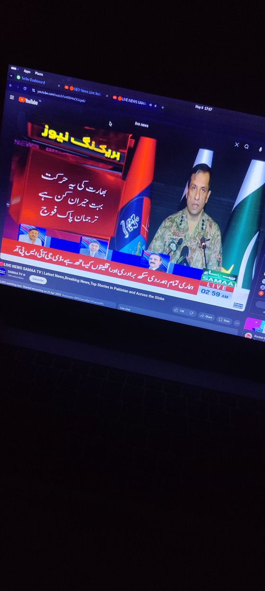 DG ISPR press conference 

India is bombing its own sikh minorities 

#PakistanIndianWar