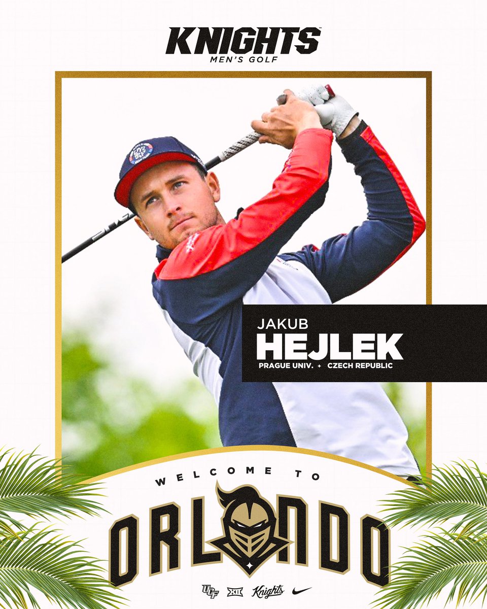UCF Men's Golf (@ucf_mgolf) on Twitter photo Signed, sealed and delivered ✍️
Jakub is officially a Knight Signed, sealed and delivered ✍️
Jakub is officially a Knight