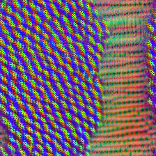 zer0int1's tweet photo. Let's just see what #OpenVision ViT-Large-14 224 features look like.

Unusually strong interruption of self similarity.
Layers 5 and 6.

(That's a 224x224 image / feature activation max visualization - a 'neuron' from inside the #AI!) 
#AIart https://t.co/MiXXARONvU