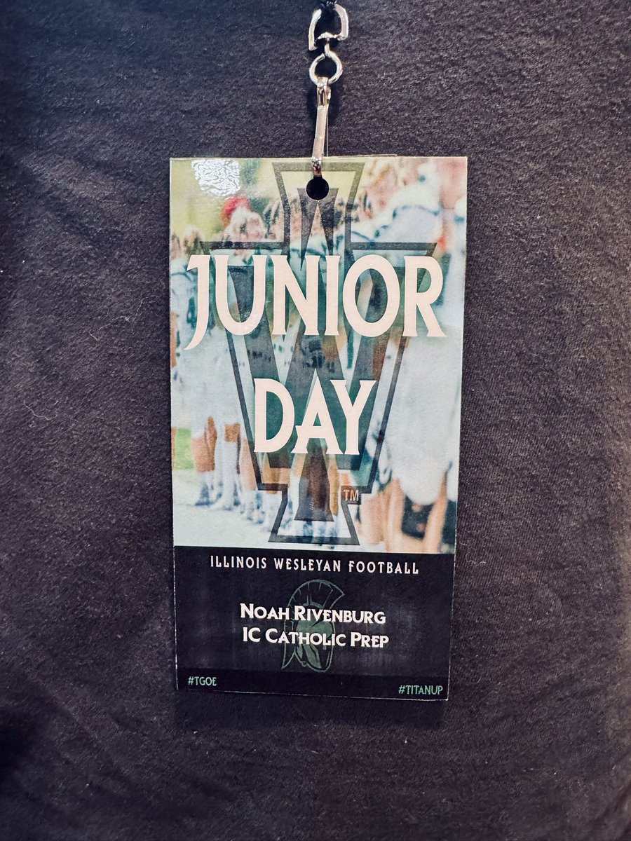 nrivenburg07's tweet image. Thank you @CoachFlood1 @CoachHolte @CoachKosanovich and @IWUCoachJW for having me for the Junior Day Visit today, I had a great time experiencing what being a Titan is really like
@ICCPFootball @MattBowen41 @MDohertyICCP @EDGYTIM @CoachBigPete @Bryan_Ault