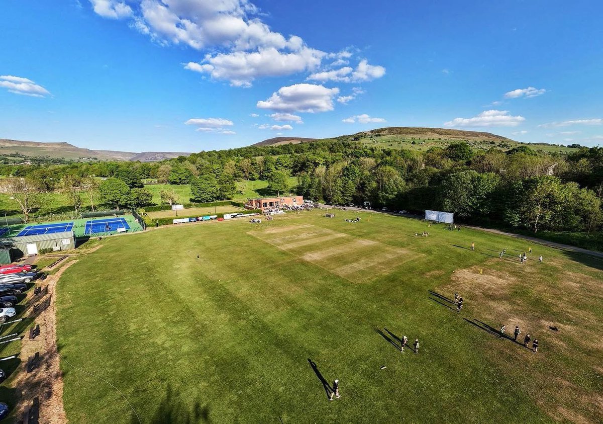 Views like this remind us just how lucky we are to call Saddleworth Cricket Club home 🏏💚💛