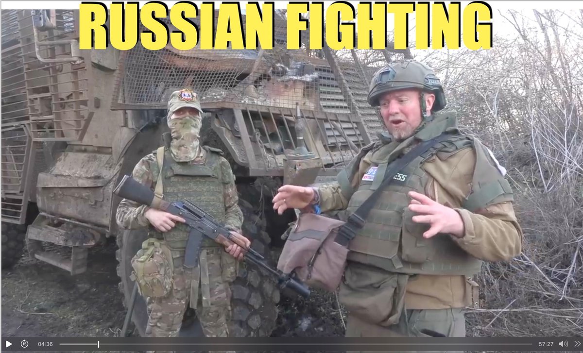 A first of its kind in TNP, I delve into my initial thoughts of current Russian small unit tactics and gear. Using available video records from Patrick Lancaster in field reporting (below) I make some interesting observations. youtu.be/Sc7R000qMhI