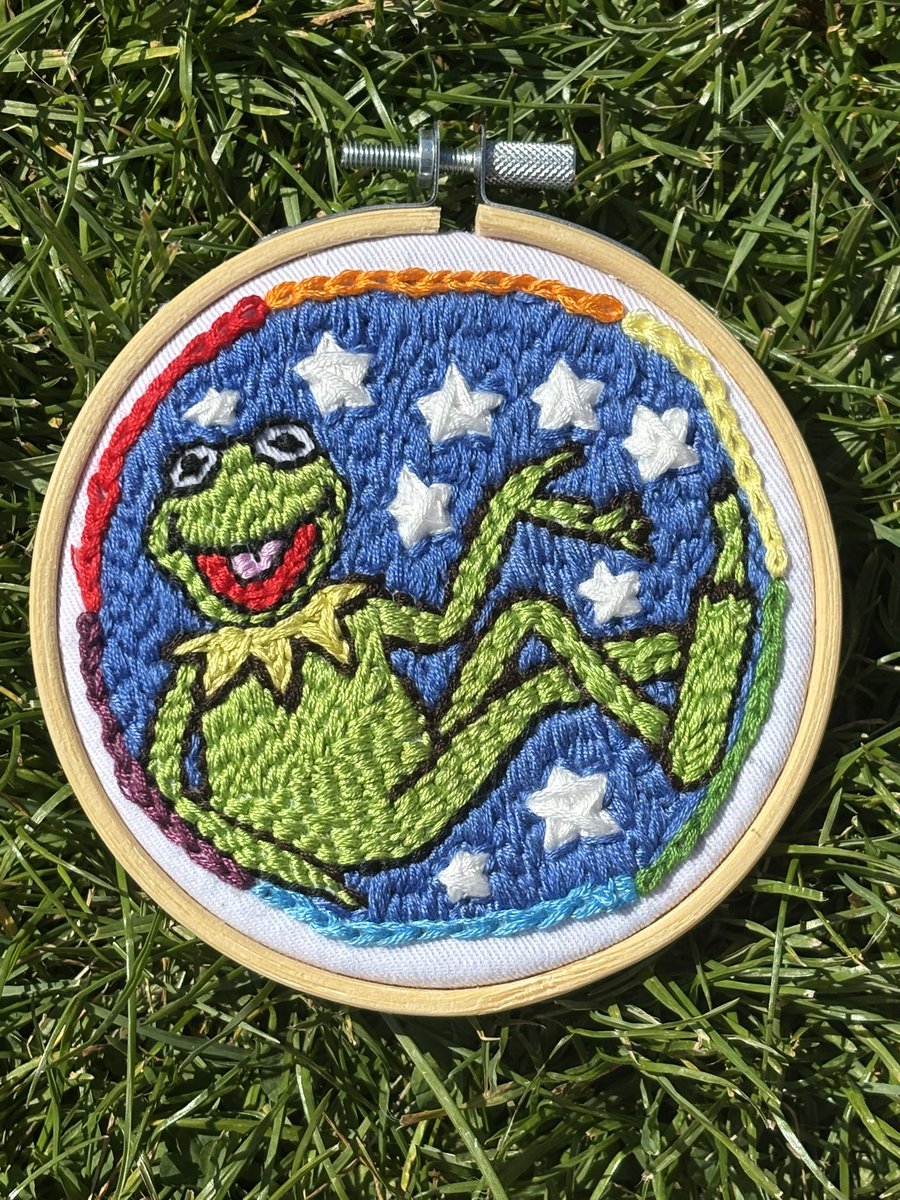 _GemK_'s tweet image. Celebrating Kermit the Frog’s 70th birthday in style