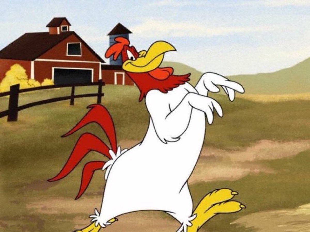 Foghorn goddamn Leghorn. Everyone knows this motherfucker is great and yet he’s somehow STILL underrated.