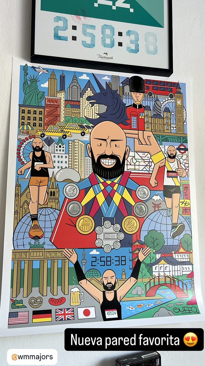 FVUlises's tweet image. La chulada que me acaba de llegar! Gracias eternas @guffocaballero y por supuesto @bandidodiamante que fue en el podcast más chingón donde me enteré acerca del gran Guffo! #conversaciones #marathonrunner #runlife #majormarathons @WMMajors