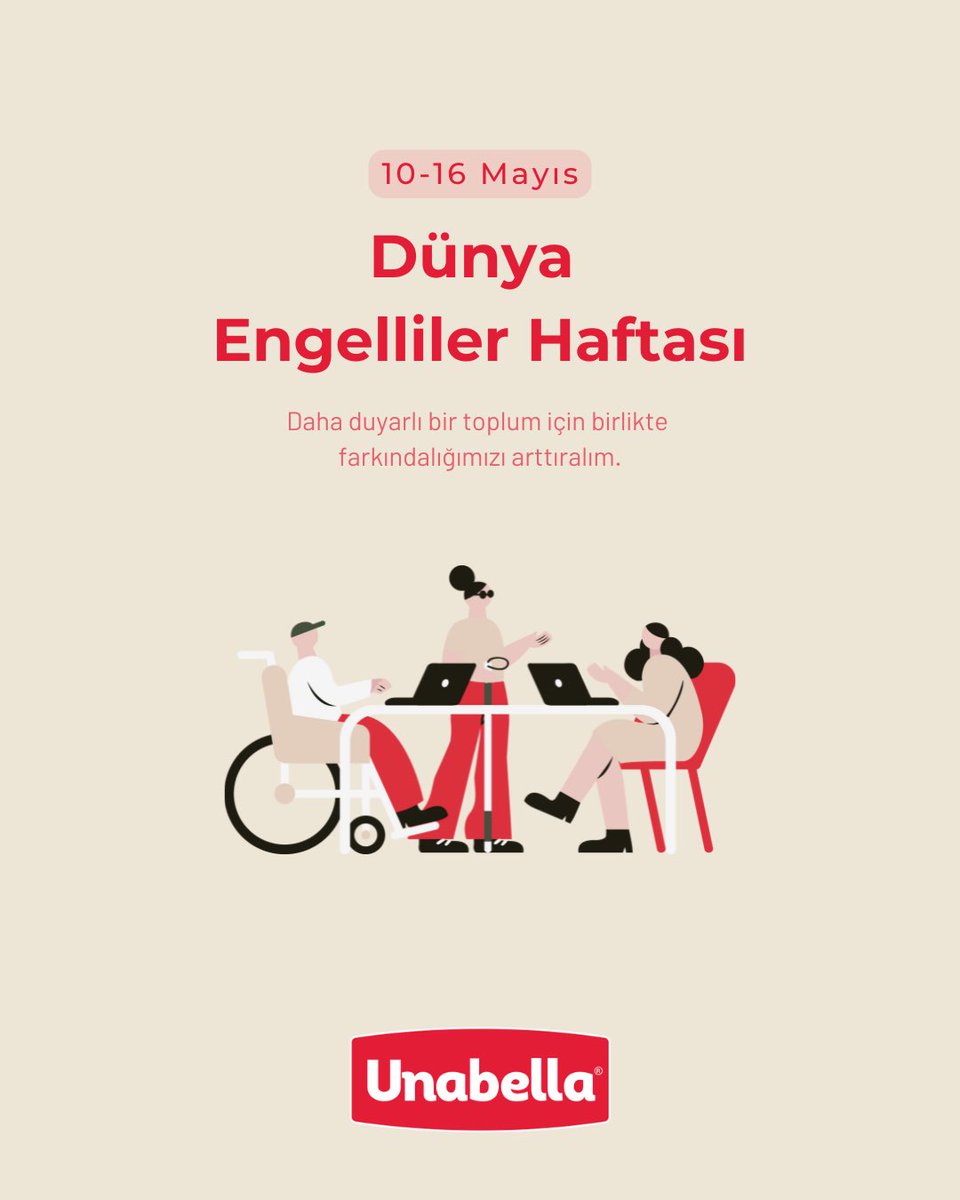 Farkındalığın olduğu yerde değişim başlar. Engelleri dayanışmayla aşıyoruz.

Where there is awareness, change begins. We overcome obstacles with solidarity.

#dünyaengellilerhaftası