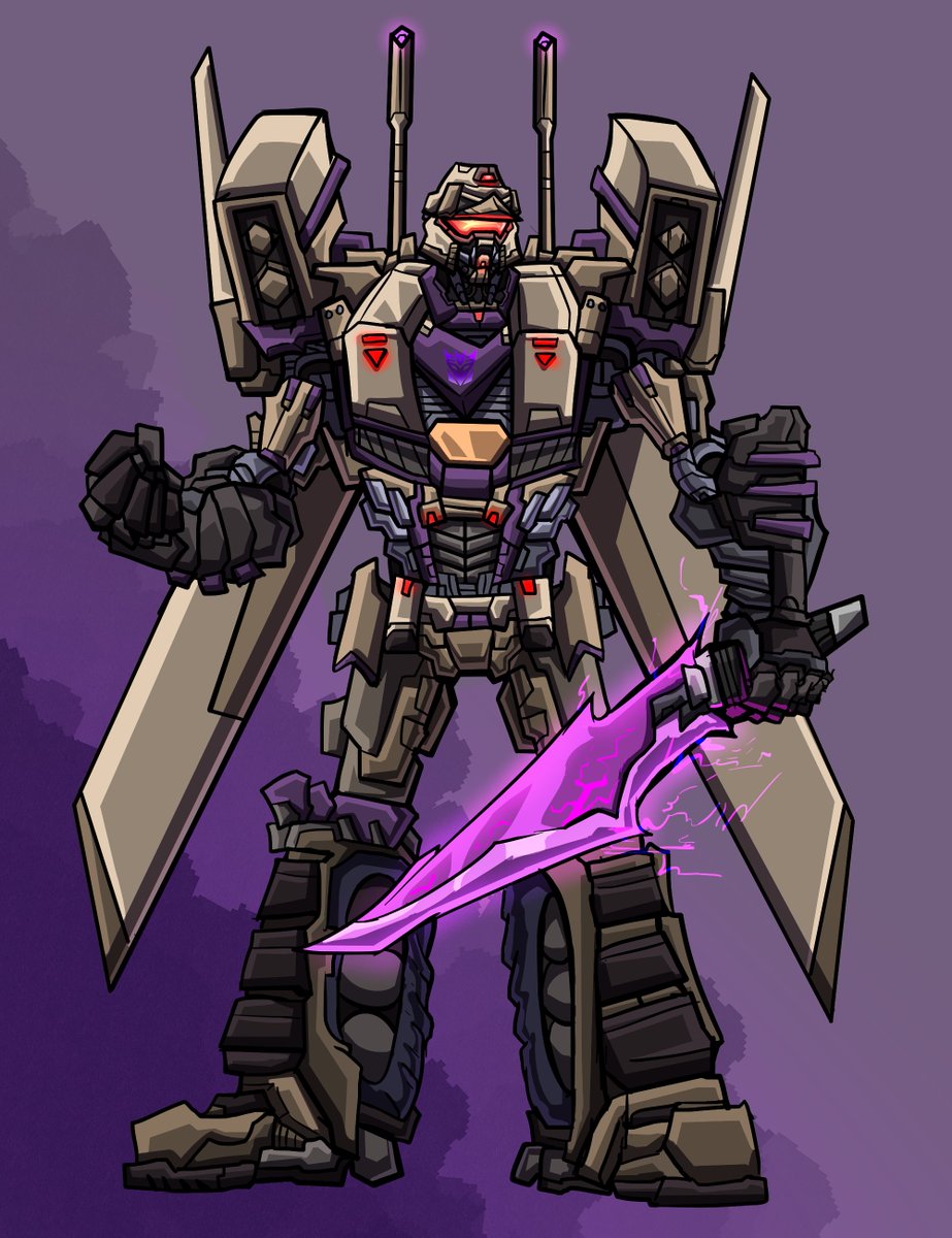 Hgastia2's tweet image. Blitzwing redesign. The triple changer.
#Blitzwing #Maccadam #Transformers #art #redesign #decepticons
