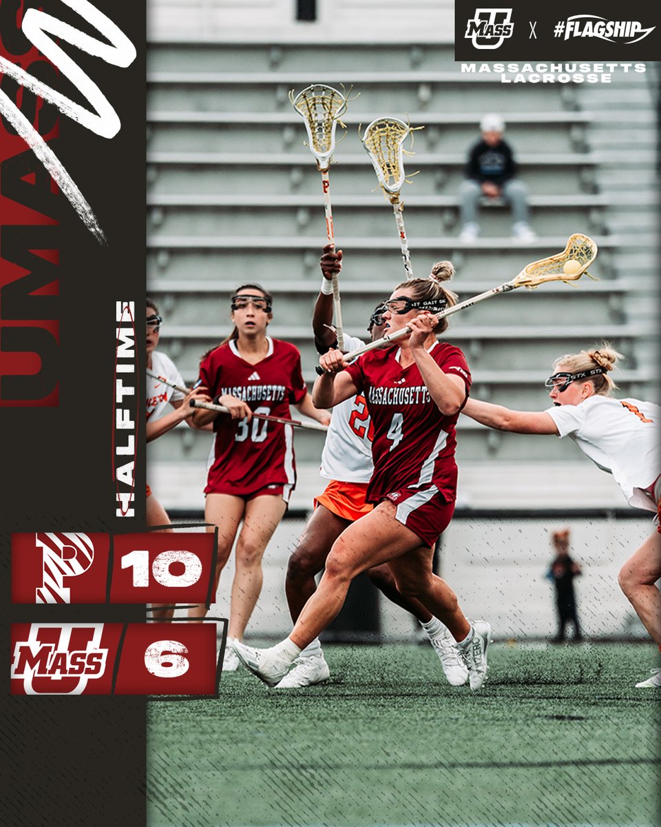 Within reach at the break.

Two goals in the final minute of the first have us within four

#Flagship🚩