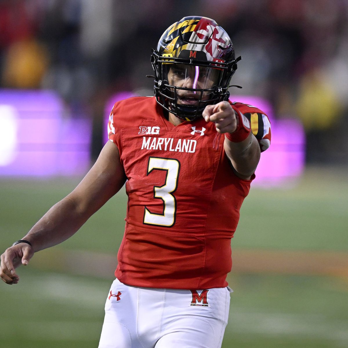 Blessed to announce I have received a scholarship to the University of Maryland 🔴🟡 #GoTerps