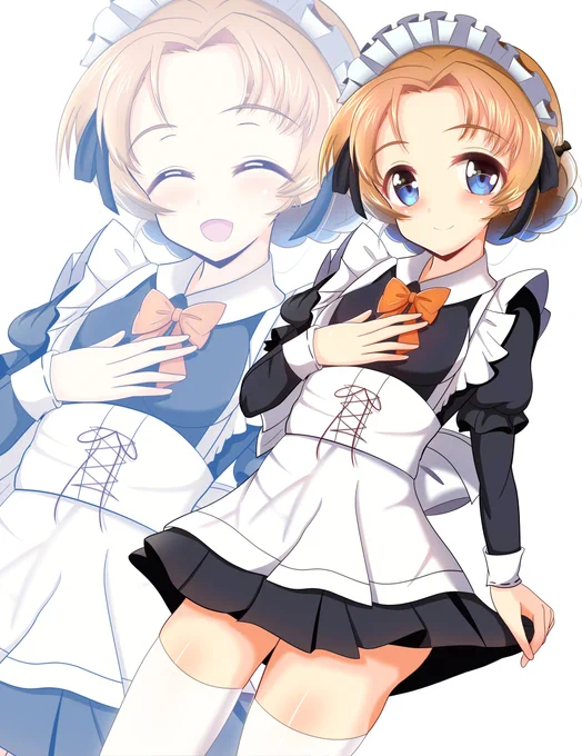 今日はいろんな語呂合わせありますが、まずは #メイドの日 ペコちゃんです(⁠*⁠'⁠ω⁠`⁠*⁠) 