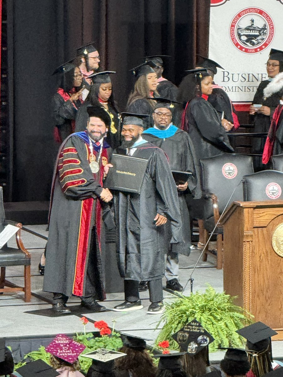 Congratulations <a href="/KirklandMitche2/">Coach K. Mitchell M.ED</a> on receiving your master’s degree! From former student to teacher intern to colleague and now future administrator! Couldn’t be more proud of you!