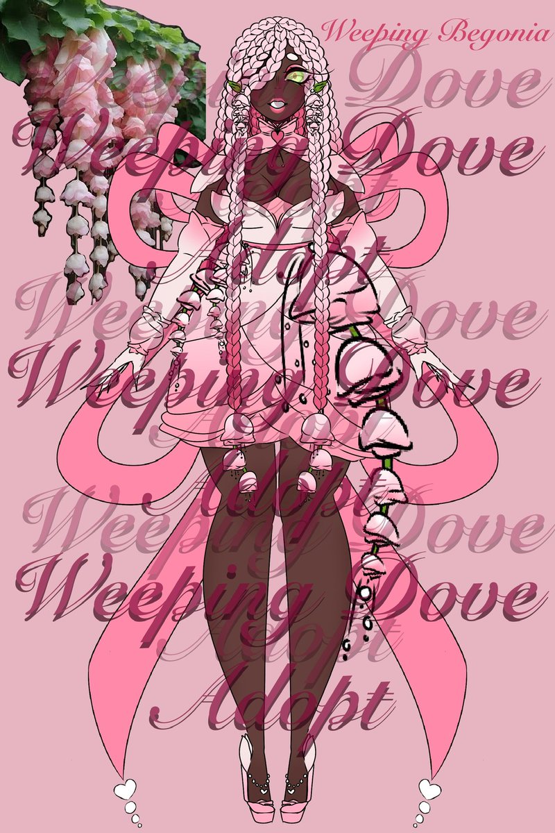 Weeping_dov3's tweet image. Weeping Begonias adopt
25$
PayPal or Cashapp
#adopts #adoptart #characteradopt #art #ocadopt
