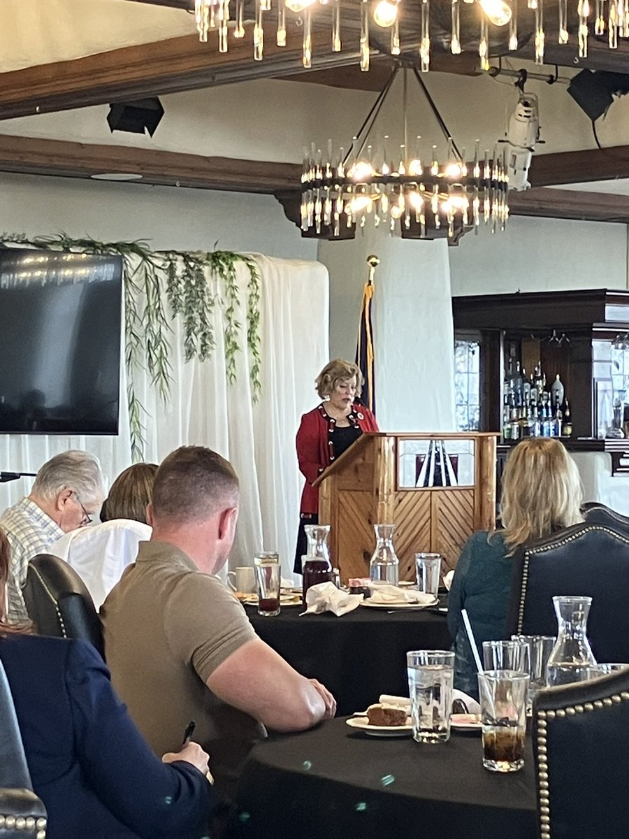 It was great being back in #Wichita today for the Wichita Pachyderm Club meeting! I enjoyed seeing so many friends including a high school classmate! #ksleg #ksgop #ksgov #ksins #insurance #securities