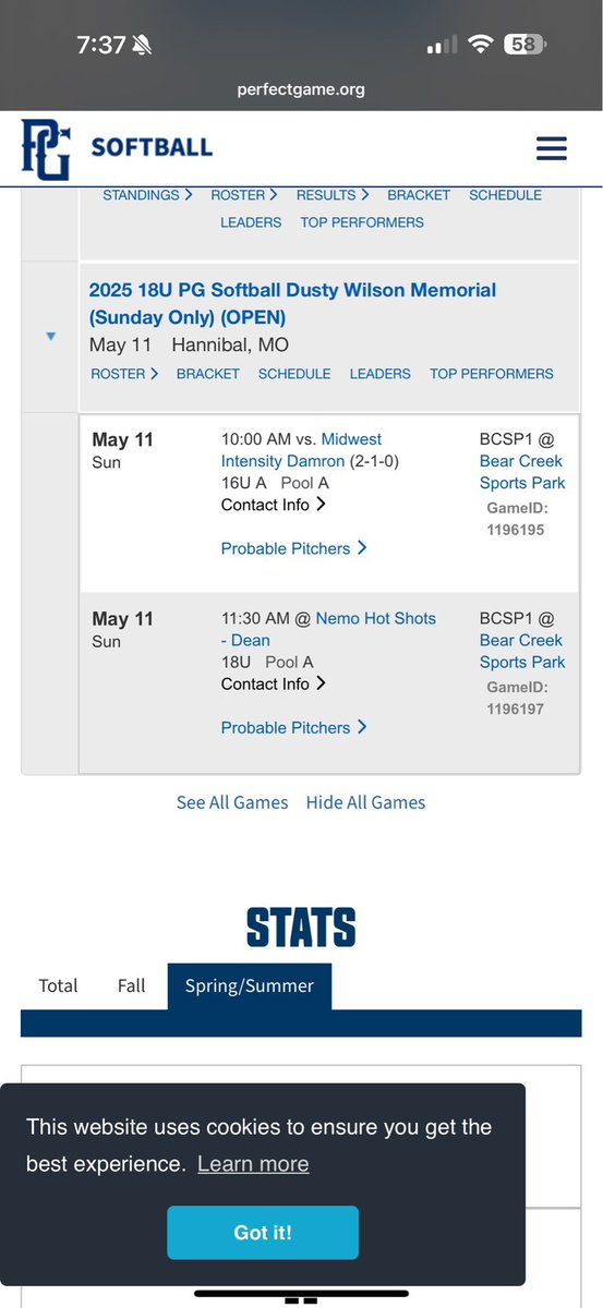 Ready to hit the field this weekend!