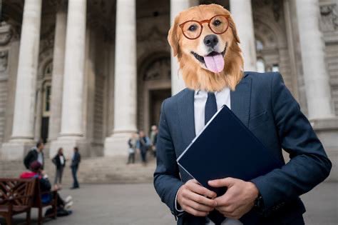 look at my dog lawyer I’m going to jail