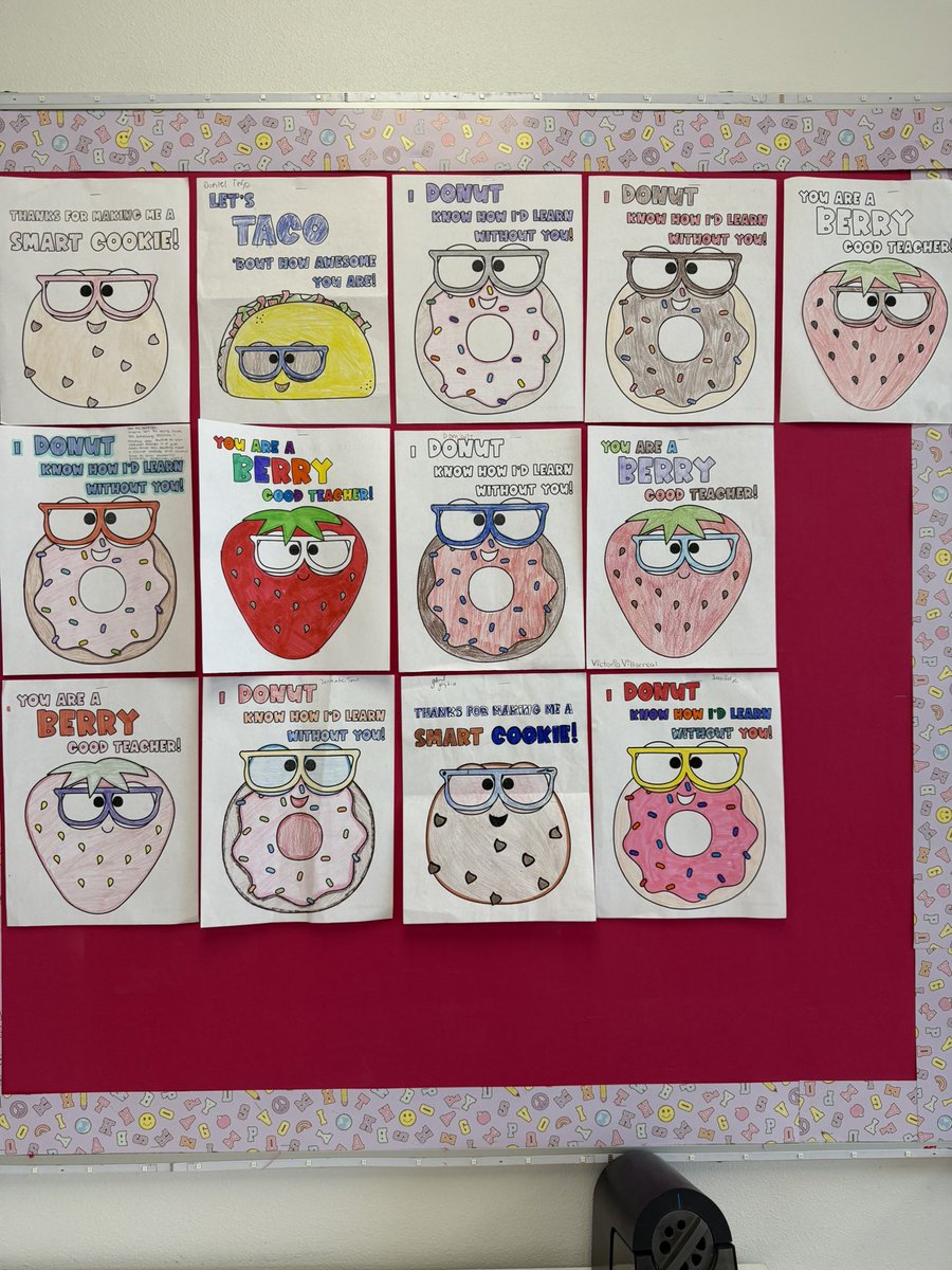 Teacher Appreciation Week was amazing! Felt the love from my colleagues and especially my students 🥰📝📒🎁🫶🏼Their message always remind you why you’re an educator and how much we impact their lives. 📖