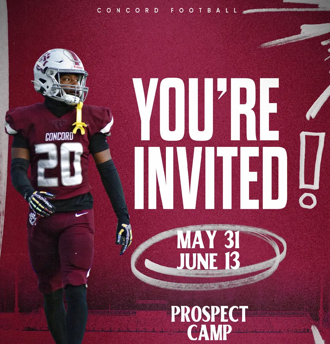 Edon Towles (@edontowles3) on Twitter photo Thank you to <a href="/ConcordFootball/">Concord University Football</a> for the camp invite!
<a href="/jebjones16/">Jeb Jones</a> <a href="/jloyd27/">Jonathan Loyd</a> <a href="/coach_nelson83/">Casey Nelson</a> <a href="/_CoachBussey/">Jonathan Bussey</a> <a href="/HaydenEdge77/">Coach Edge</a> <a href="/carson_evans3/">Carson Evans</a> Thank you to <a href="/ConcordFootball/">Concord University Football</a> for the camp invite!
<a href="/jebjones16/">Jeb Jones</a> <a href="/jloyd27/">Jonathan Loyd</a> <a href="/coach_nelson83/">Casey Nelson</a> <a href="/_CoachBussey/">Jonathan Bussey</a> <a href="/HaydenEdge77/">Coach Edge</a> <a href="/carson_evans3/">Carson Evans</a>
