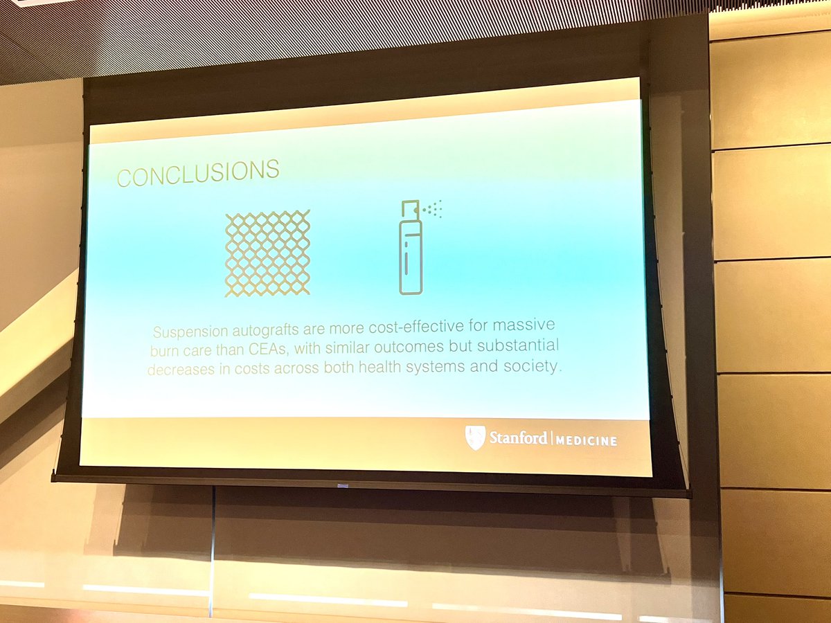 StanfordPlastic's tweet photo. 🔥 Healing big burns better: Dr. Pooja Yesantharao analyzes cost-effective approaches to massive burn care. @yesantharao #Holman25 https://t.co/9ftTMMFOlW