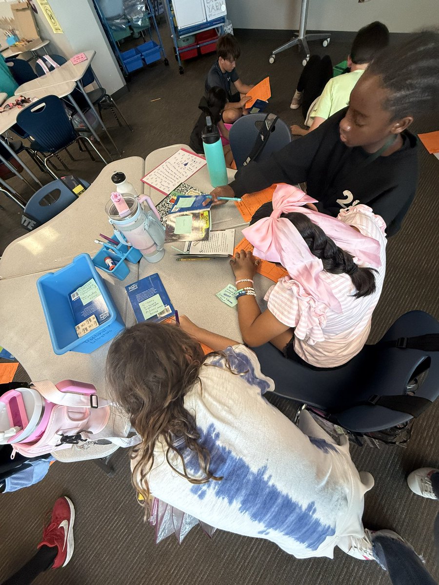 CFISDHigdon's tweet image. Book Clubs are underway 📚 Readers are enjoying their books and having a chance to talk about what is happening in the text! @CFISDWells @CFISDWells4th #ExploreWells