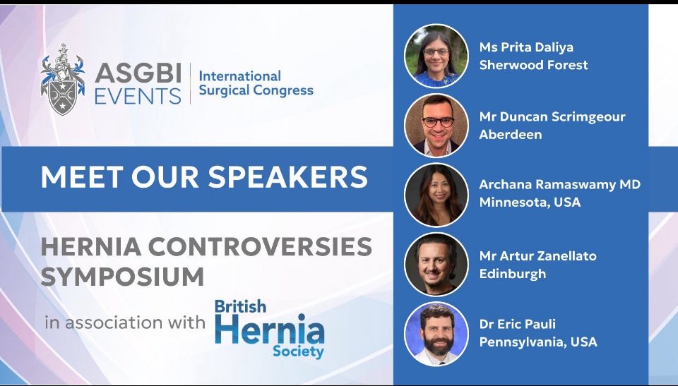 Artur Zanellato (@arturzanellato) on Twitter photo Having amazing colleagues from the United States, Eric Pauli and Archana Ramaswamy, as well as my British Hernia Society colleagues, Prita Daliya and Duncan Scrimgeour, in my hometown would be a privilege. Thank so kindly <a href="/asgbi/">ASGBI</a> <a href="/SurgeryHPB/">Christian Macutkiewicz 🏳️🌈 (he/him)</a> <a href="/DimDamask/">Dimitris Damaskos</a> <a href="/BritishHernia/">British Hernia Society</a> Having amazing colleagues from the United States, Eric Pauli and Archana Ramaswamy, as well as my British Hernia Society colleagues, Prita Daliya and Duncan Scrimgeour, in my hometown would be a privilege. Thank so kindly <a href="/asgbi/">ASGBI</a> <a href="/SurgeryHPB/">Christian Macutkiewicz 🏳️🌈 (he/him)</a> <a href="/DimDamask/">Dimitris Damaskos</a> <a href="/BritishHernia/">British Hernia Society</a>