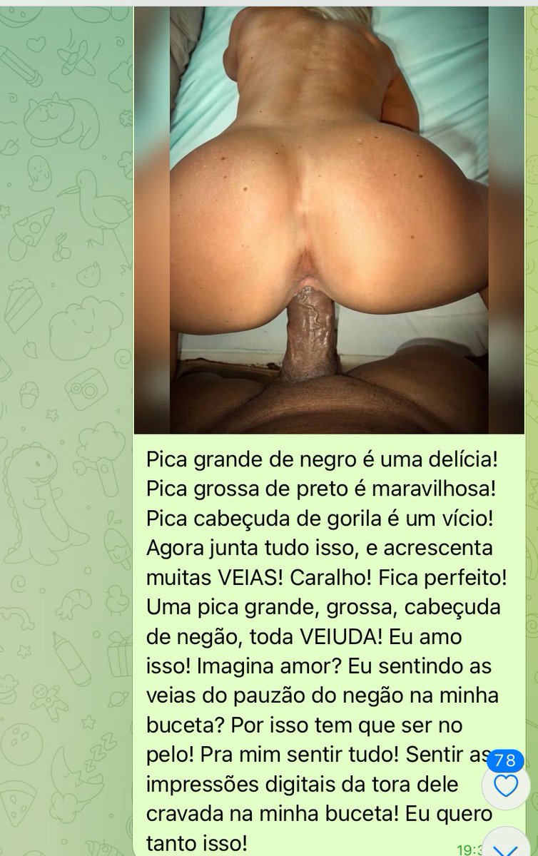 Laurasuadona's tweet photo. Meu grupo tá cada dia mais perfeito! Mais de 1k de mídias! Contos, textos, vídeos, fotos! Tudo de mais intenso pra fantasia BBC! Pra quem ama! Pra quem não vive sem Raceplay! Interracial! Só branquinha princesa, contra negão! Inscrições liberadas! Vem fazer parte corninho! 🤫 https://t.co/SCLmiXbOdu