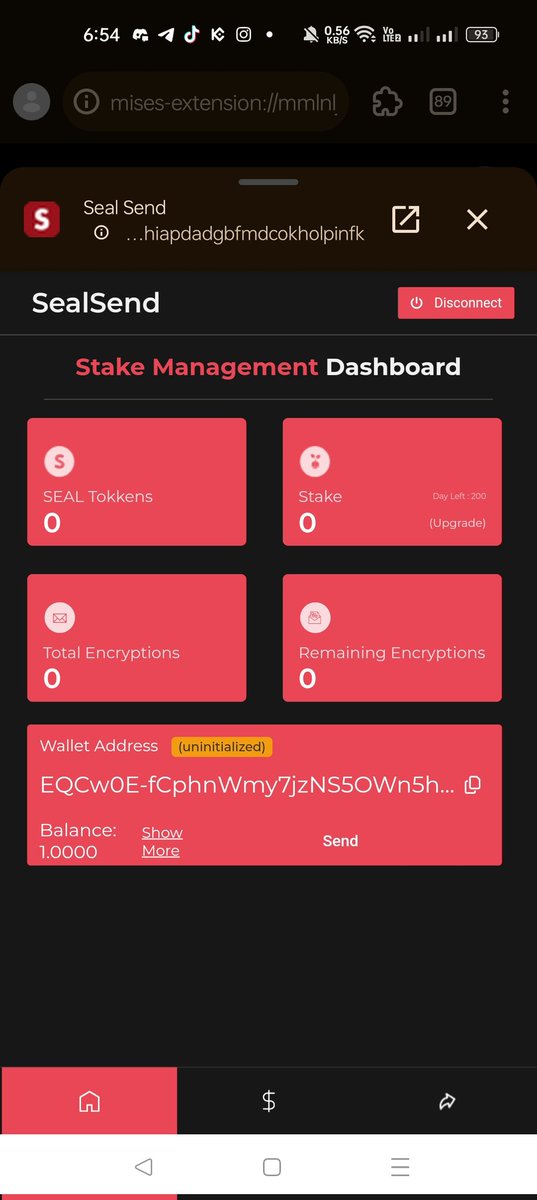 MarkGilbertSan1's tweet photo. @SealSendEmail what should i do? i already received 1 token but not activated. https://t.co/r6ze8QKfzt