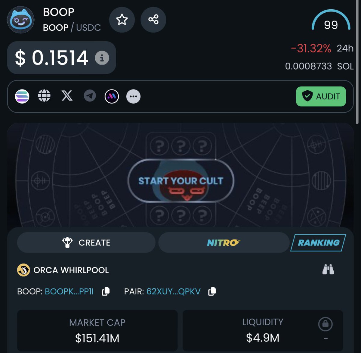 SrPeters's tweet photo. Maybe you think I’m delusional, but my conviction in $BOOPA is so strong that I truly believe it can flip the platform’s native token itself — $BOOP.

Right now, BOOP is 50x ahead.

If there’s any community that can make this happen, it’s this one.

I’ll keep you posted.

🐶🐶 https://t.co/so2FJosnw3