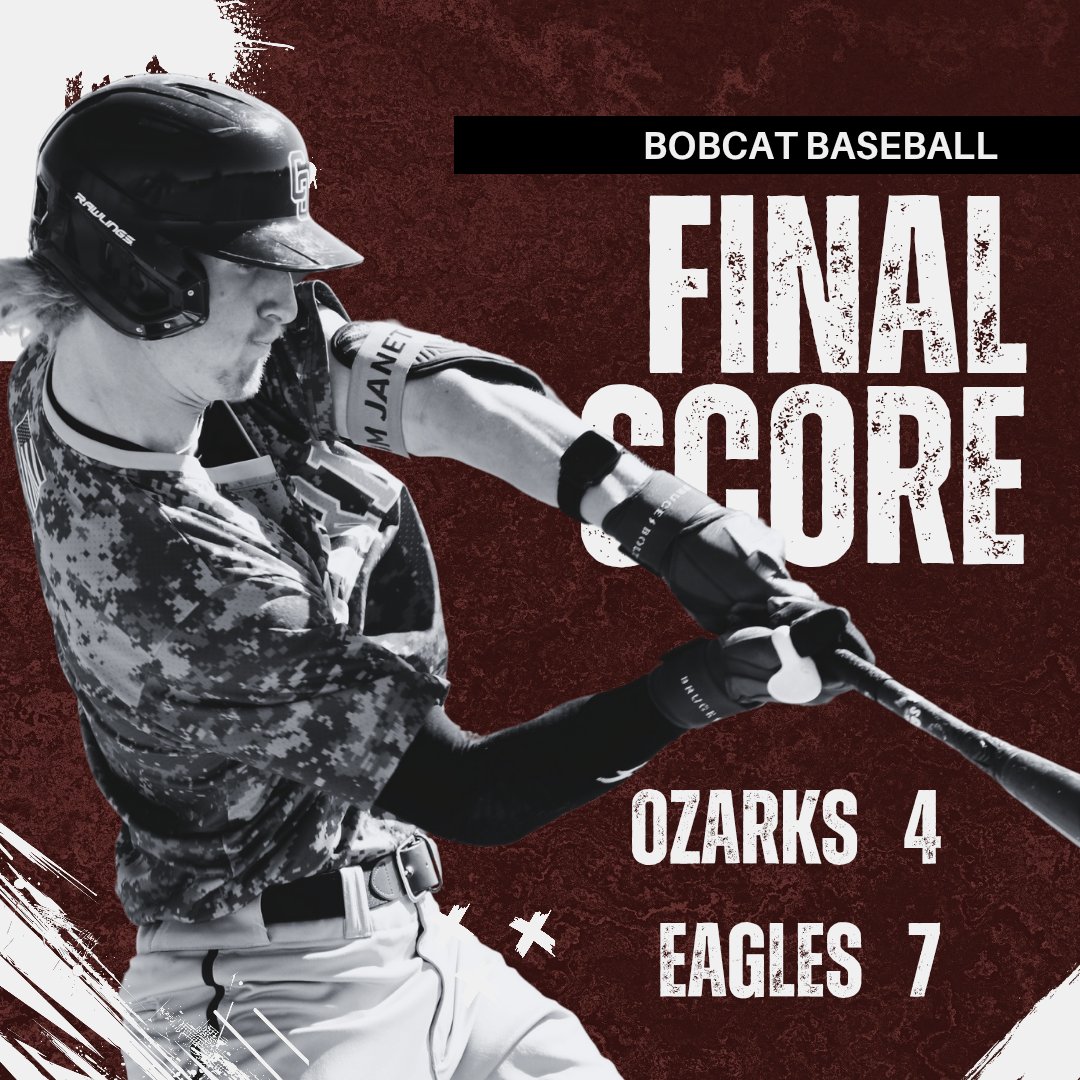 @CofOSports (@cofosports) on Twitter photo Bobcats fall 7-4 in the Regional Championship to Southwestern Christian University.
<a href="/CofOBaseball/">CofO Baseball</a> Bobcats fall 7-4 in the Regional Championship to Southwestern Christian University.
<a href="/CofOBaseball/">CofO Baseball</a>