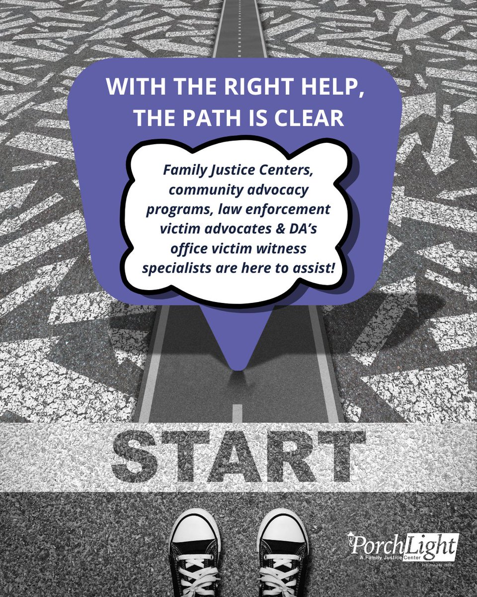 PorchLight, A Family Justice Center tweet media