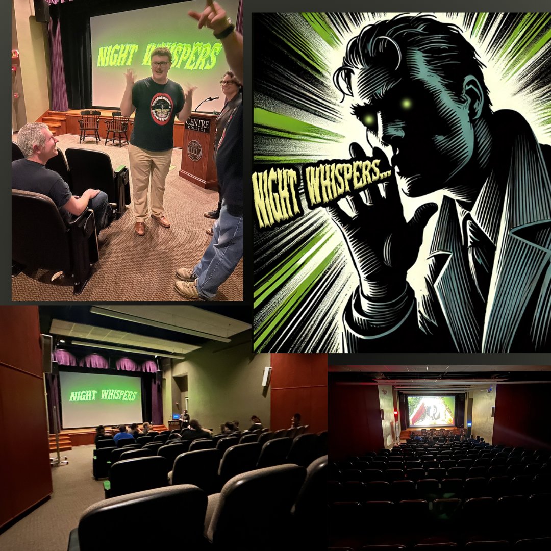 Thank you to the directors and actors who came to our 'Night Whispers' to share their creative process. We look forward to the following fall's Night Screams Film Festival.