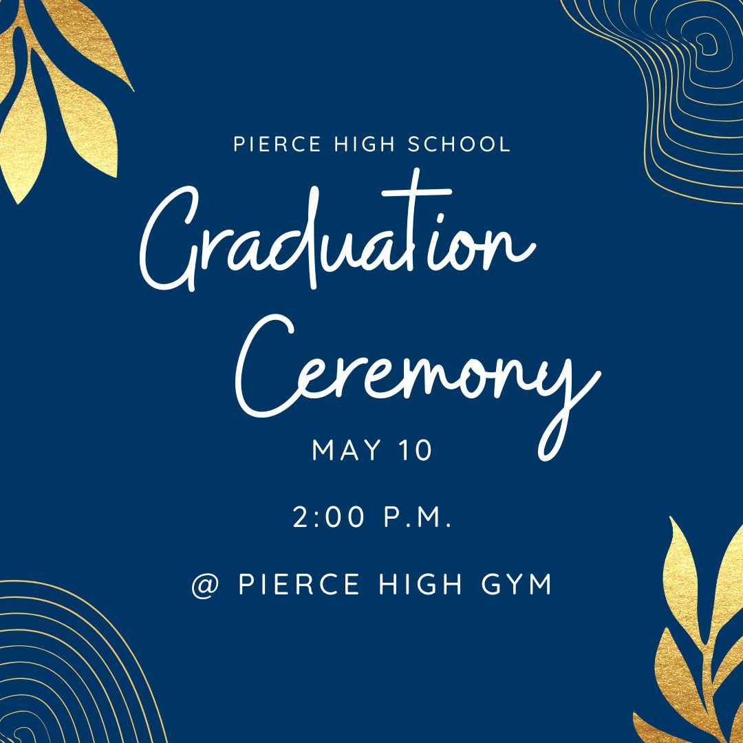 Let's celebrate the class of 2025 at their graduation ceremony tomorrow at 2 p.m. #alwaysabluejay #piercebluejays