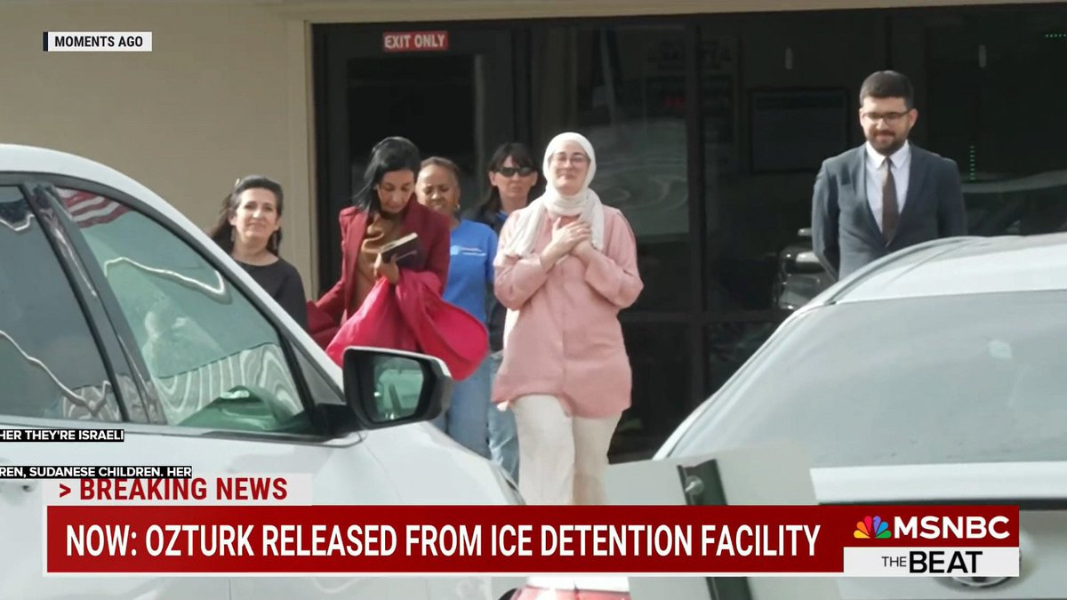 MuslimJustice's tweet image. She&apos;s out!!!