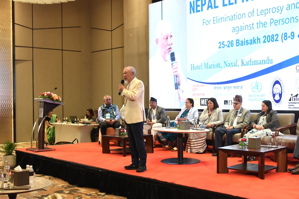 [Business Trip to Nepal] While a hundred discussions are certainly important, a single act of implementation holds even greater value. I call upon everyone here today to join hands with the Government of Nepal, and work together toward achieving zero leprosy by the year 2030.